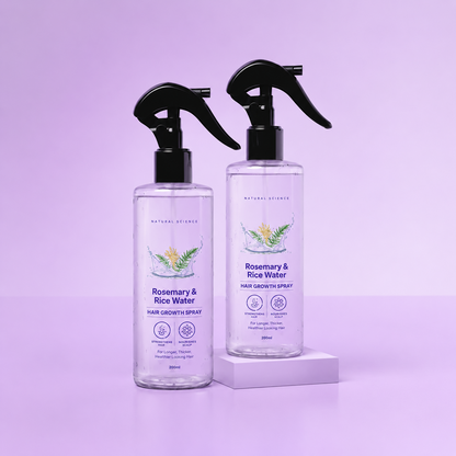 Rosemary & Rice Water Spray For Hair