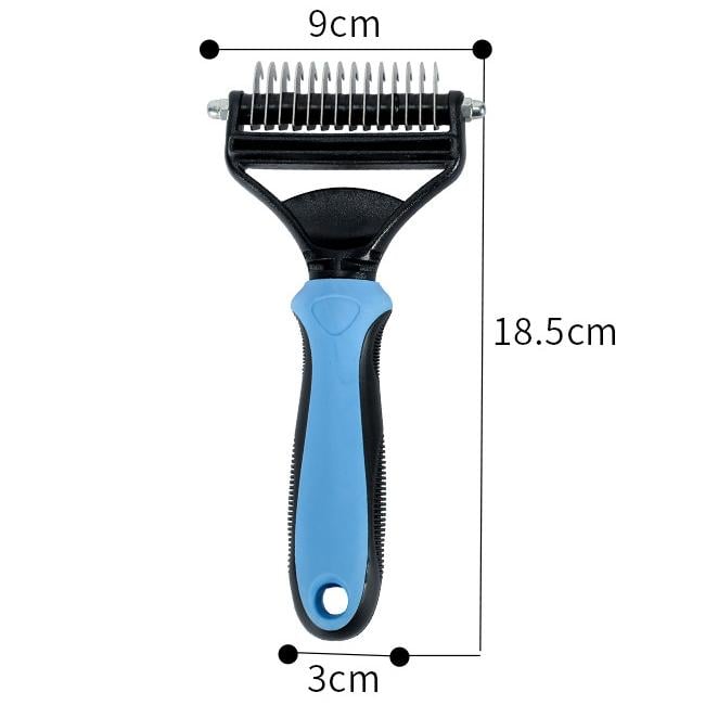 Professional detangling tool for dogs and cats