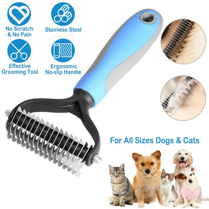 Professional detangling tool for dogs and cats