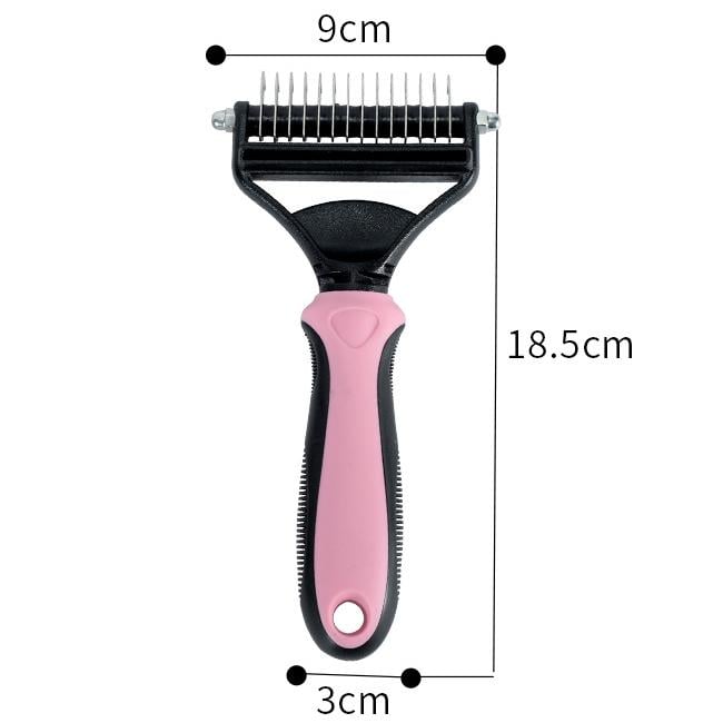 Professional detangling tool for dogs and cats