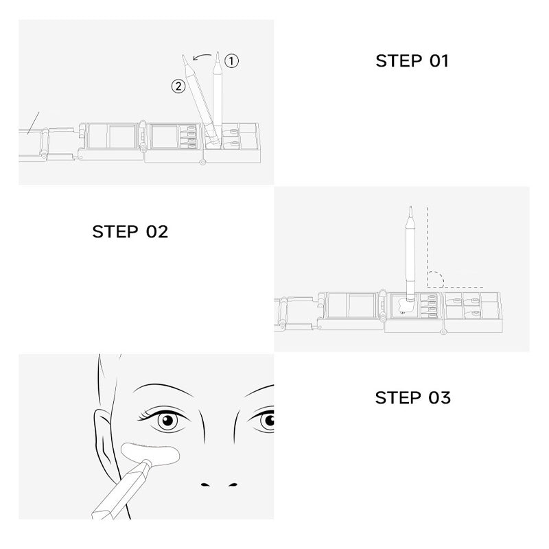 💄3‑in‑1 Eyeliner & Lower Lash Stamp Kit – Stamp perfect wings & lashes in seconds. Waterproof, smudge‑proof. No steady hand needed! 👁️🖌️