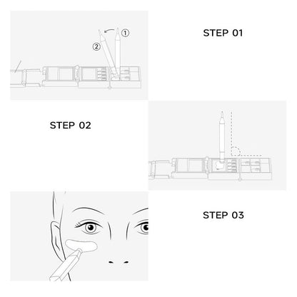 💄3‑in‑1 Eyeliner & Lower Lash Stamp Kit – Stamp perfect wings & lashes in seconds. Waterproof, smudge‑proof. No steady hand needed! 👁️🖌️
